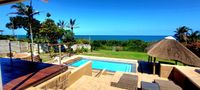 southcoast beachhouse sundeck with private pool and oceanview